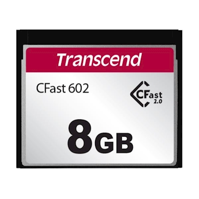 Immagine di Memory Card cfast 8GB TRANSCEND TS8GCFX602