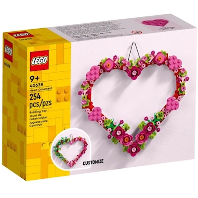 Immagine di Costruzioni LEGO Cuore ornamentale 40638