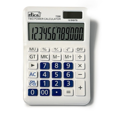 Immagine di Calcolatrice da tavolo ELICA 7298 12 cifre