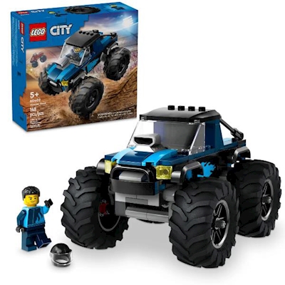 Immagine di Costruzioni LEGO Monster Truck blu 60402A