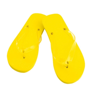 Immagine di Infradito in PE/PVC taglia unica giallo 960+