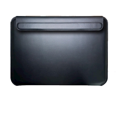 Immagine di Chromebook finta pelle Nero CELLY SWFLSLEEVE - Faux leather sleeve for laptop up to SWFLSLEEVE13BK
