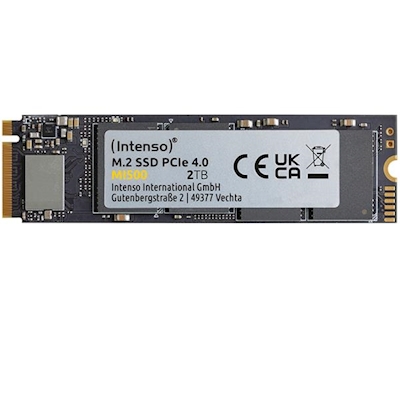 Immagine di Ssd interni 2000.00000 m.2 nvme INTENSO SSD INTERNAL 2TB M.2 PCIe 4.0 MI500 Gen 4x4 NVME 3836470