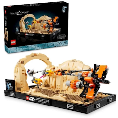 Immagine di Costruzioni LEGO Diorama Gara degli sgusci su Mos Espa 75380