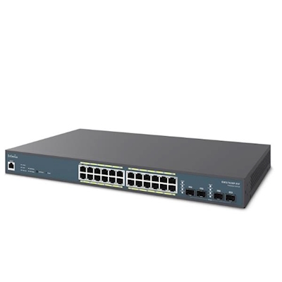 Immagine di Switch ENGENIUS EWS7928P-FIT - Switch 24-port GbE PoE.af/at(+) 18 EWS7928P-FIT
