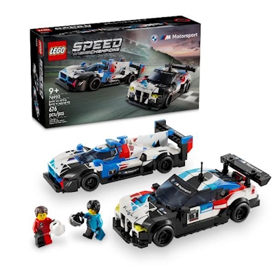 Immagine di Costruzioni LEGO Auto da corsa BMW M4 GT3 e BMW M Hybrid V8 76922
