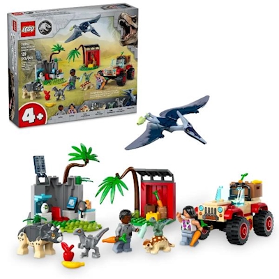 Immagine di Costruzioni LEGO Centro di soccorso dei baby dinosauri 76963