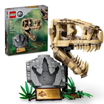 Immagine di Costruzioni LEGO Fossili di dinosauro: Teschio di T.rex 76964