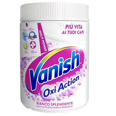 Immagine di Smacchiatore in polvere VANISH OXI ACTION bianco 1 kg