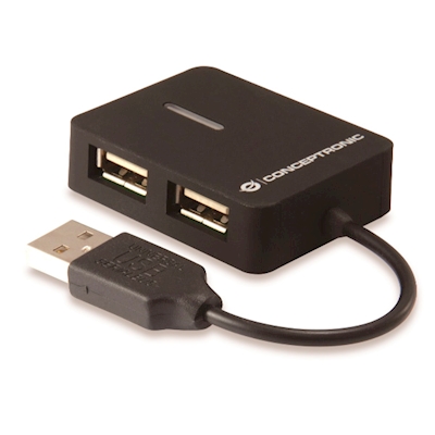 Immagine di Mini hub 4 porte USB 2.0
