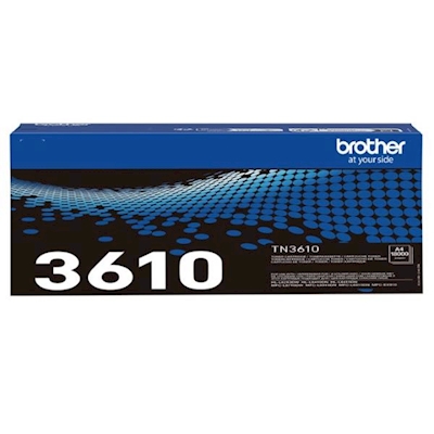 Immagine di Toner Laser nero 18.000 copie BROTHER BROTHER Supplies A TN3610