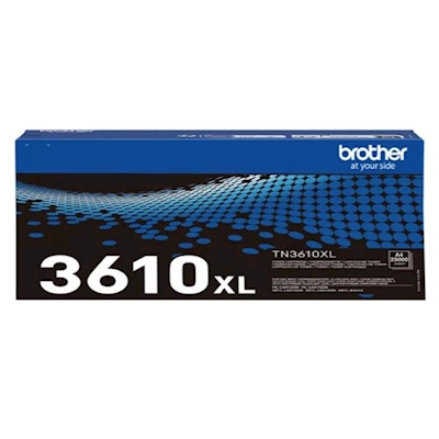 Immagine di Toner Laser nero 25.000 copie BROTHER BROTHER Supplies A TN3610XL