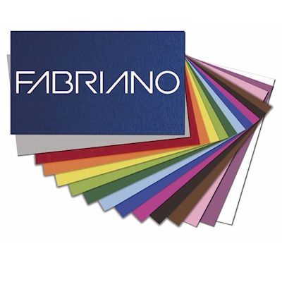 Immagine di Cartoncino liscio FABRIANO cm 70x100 g200 colori assortiti risma da 120 fogli