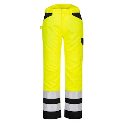 Immagine di Pw2 pantaloni service ad alta visibilitè  PORTWEST PW241 colore Yellow/Black taglia 52