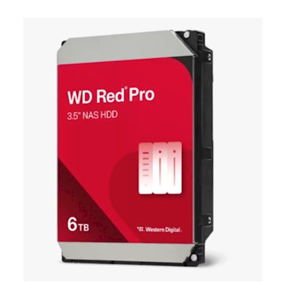 Immagine di Hdd interni sata WESTERN DIGITAL WD Red Pro 6TB WD6005FFBX