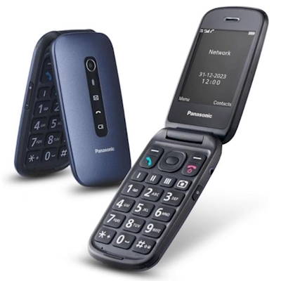 Immagine di Smartphone PANASONIC CELLULARE SENIOR PHONE TU550 BLUE KX-TU550EXC