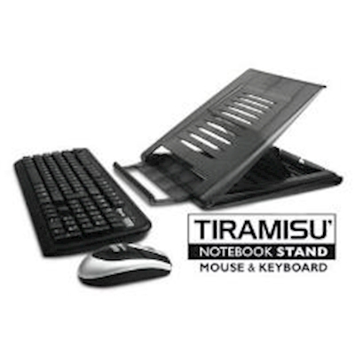 Immagine di HAMLET XTMS100KMW Tiramisè¹ + Tastiera e Mouse Wireless R XTMS100KMW