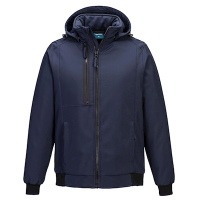 Immagine di Softshell ecologico WX2 PORTWEST CD874 colore blu navy taglia XL