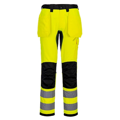 Immagine di Pantalone ad alta visibilità PORTWEST CD889 giallo/nero taglia 64