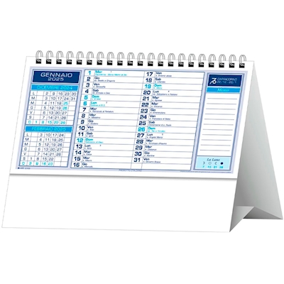 Immagine di Calendario da tavolo Classic cm 19x14,5 blu