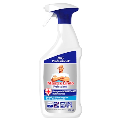 Immagine di Detergente disinfettante multisuperficie MASTRO LINDO PROFESSIONAL ml 750