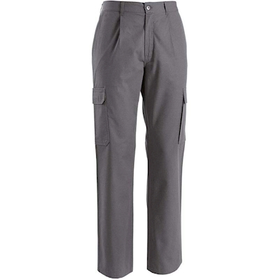 Immagine di Pantaloni multitasche GLOBAL TRADING RIPSTOP cotone colore grigio taglia XXXL