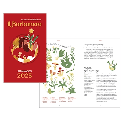 Immagine di Almanacco Barbanera 256 pagine in carta usomano cm 13x21 colore rosso 10+