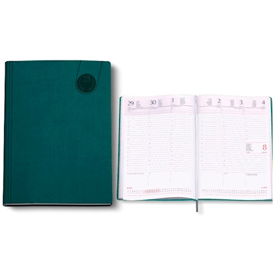 Immagine di Agenda Tavecchi settimanale cm 17x24 verde 20+