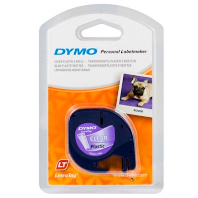 Immagine di Nastro in plastica DYMO 122670 lt mm 12x4 m trasp.