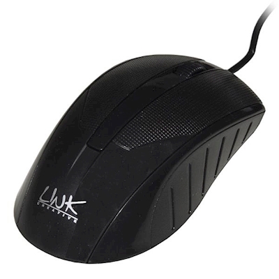 Immagine di Mouse ottico USB 3 tasti nero