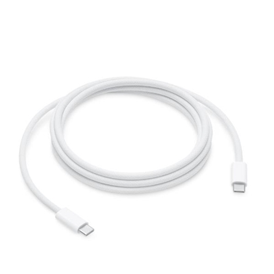 Immagine di Cavo di ricarica da USB-C a USB-C colore bianco 2 metri