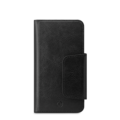 Immagine di Custodia similpelle nero CELLY DUOMO - Universal Magnetic Case up To 5.8" DUOMOXLBK