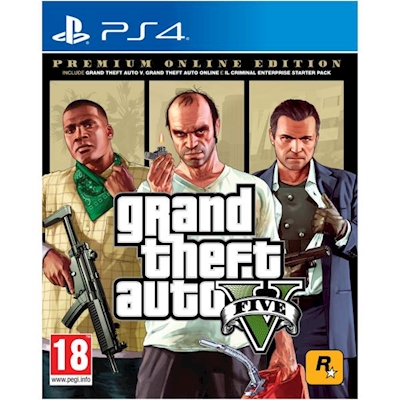 Immagine di Videogames videogames ps4 TAKE TWO INTERACTIVE GTA 5 PREMIUM ONLINE EDITION SWP40674