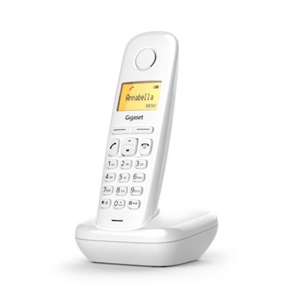 Immagine di Telefono cordless digitale GIGASET CORDLESS A170 BIANCO S30852H2802K102