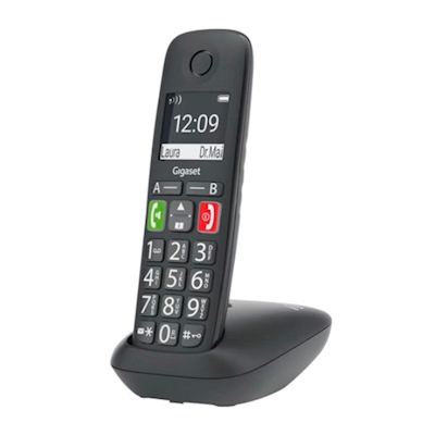 Immagine di Telefono cordless digitale GIGASET CORDLESS E290 NERO S30852H2901K101