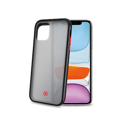 Immagine di Cover tpu + policarbonato nero CELLY VOLCANO - Apple iPhone 11 Pro Max VOLCANO1002BK