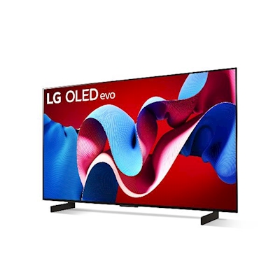 Immagine di Tv 42" 4K (3840x2160) LG ELECTRONICS 42 OLED EVO C4 4K UHD WEBOS24 PIEDINI LATERALI OLED42C44LA.API