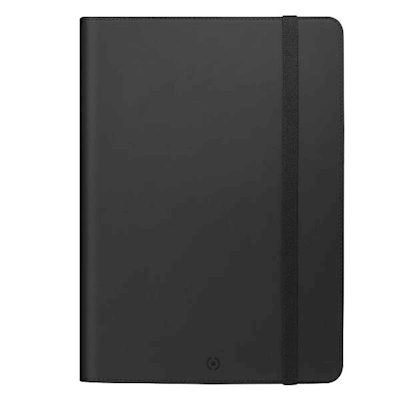 Immagine di Custodia semilpelle per iPad air 11 celly bookband17 colore nero