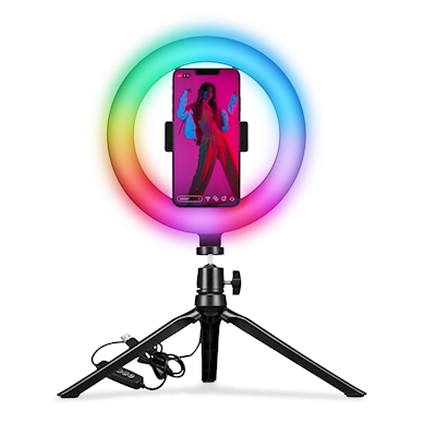 Immagine di Portable tripod+flash light rgb