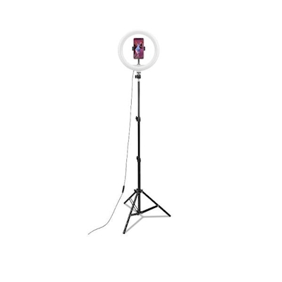 Immagine di Professional tripod with ring light