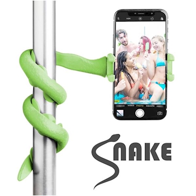 Immagine di Flexible selfie stick green