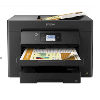 Immagine di Multifunzione ink-jet a colori A3 EPSON WORKFORCE WF-7830DTWF