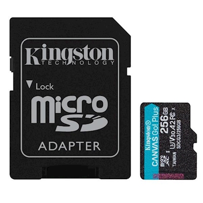 Immagine di Memory Card micro sd xc 256GB KINGSTON SDCG3/256GB