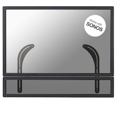 Immagine di Staffa per montaggio a muro 0" NEWSTAR SUPPORTO NEOMOUNT UPS100 NERO NM-USP100BLACK