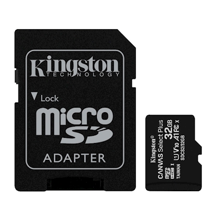 Immagine di Memory Card micro sd hc 32GB KINGSTON Obsolete Kingston microSD SDCS2/32GB