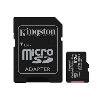 Immagine di Memory Card micro sd xc 512GB KINGSTON Obsolete Kingston microSD High SDCS2/512GB