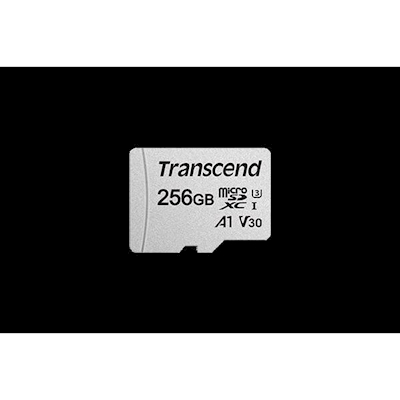 Immagine di Memory Card micro sd xc 256GB TRANSCEND Transcend Flash TS256GUSD300S-A