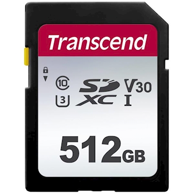 Immagine di Memory Card secure digital 512GB TRANSCEND Transcend Flash TS512GSDC300S