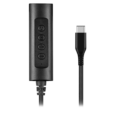 Immagine di Adattat.audio jack 4 poli a USB-C