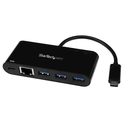 Immagine di Adattatore di rete STARTECH Adattatore USB-C Gbe a 3 porte US1GC303APD